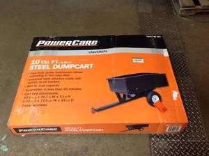 POWER-CARE 10 cu. ft. Dump Cart