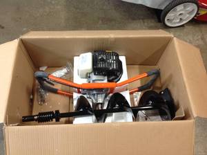 POWERMATE 43cc Earth Auger Powerhead with 8 in. Bit