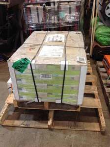 24 CASES OF Nuvelle Deco Planks Light House White Washed Length Solid Hardwood . NV9DP NOT USED