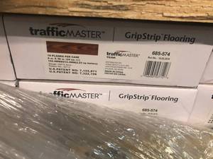 Lot whit 20 Cases of TrafficMASTER Teak 6 in. W x 36 in. L Luxury Vinyl Plank Flooring (24 sq. ft.  case) new