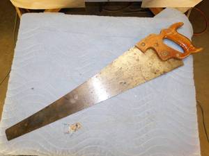 lot 36 image: Vintage Saw