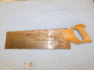 lot 37 image: Vintage Saw