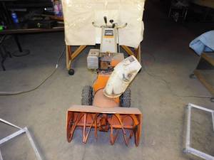 lot 45 image: Montgomery Ward Snow Blower