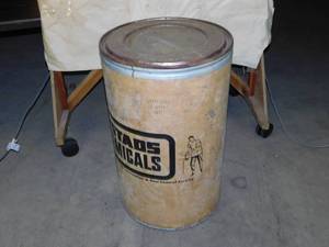 lot 76 image: Cardboard Storage Container