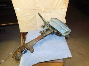 lot 103 image: Vintage Champian Outboard Motor