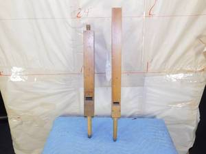 lot 109 image: 2 Wooden Organ Pipes