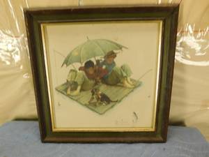 lot 122 image: Norman Rockwell Picture