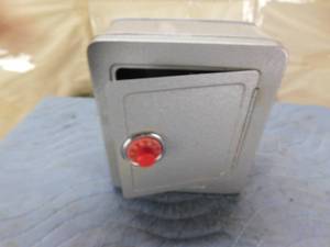lot 159 image: Miniature Tin Safe