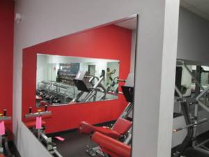lot 73 image: 4 Sections of Wall Mounted Mirrors...