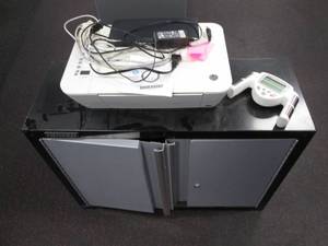 lot 95 image: Cabinet No Key With Printer (HP D...