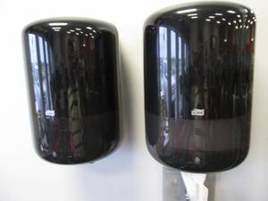 lot 100 image: (2) Tork Paper Towel Dispensers B...
