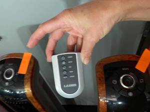 lot 302 image: 2 Fans with remote