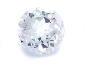 lot 25G image: 5.40 Carat Brilliant White Topaz Gemstone Round Cut