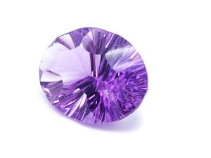 lot 25C image: 7.32 Carat Amethyst Sun Burst Cut