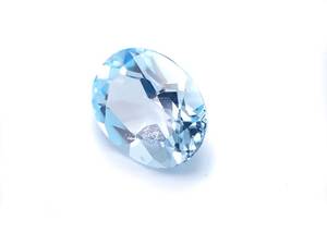 lot 25D image: 2.15 Carat Sky Blue Topaz Oval Cut
