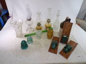 Kerosene Lamps, Fairy lamps and other vintage items