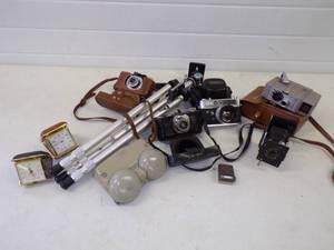 Vintage group of Cameras and Accessories