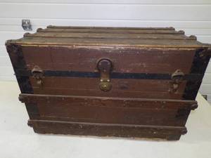 Old-time Steamer Trunk