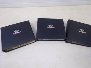 3 Binders of Philatelic First Day Covers from Postmasters of America, Postage Stamps