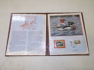 The 1994 Duck Stamp First Day Issue Folio
