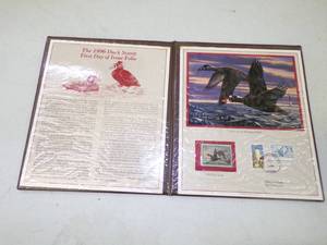 The 1996 Duck Stamp First Day Issue Folio