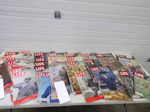 Large Lot of Life Magazines