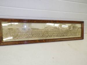 1918 Framed Military Picture
