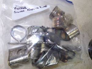 Vintage Silver Table  Ware