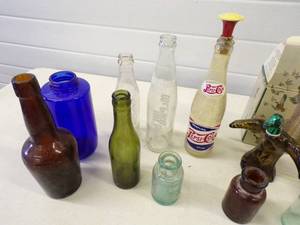 Vintage Glass Bottles