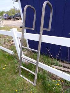 Aluminum 4 Step Dock Ladder