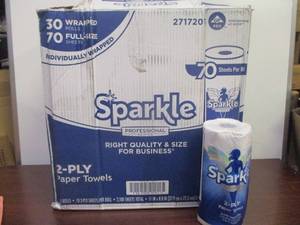 lot 7 image: Sparkle Paper Towels