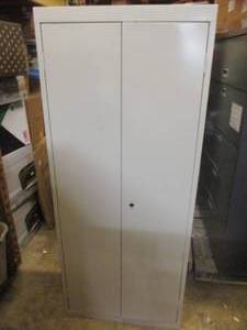 lot 45 image: Two Door Storage Cabinet