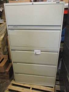 lot 47 image: Lateral File Cabinet
