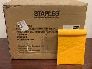 lot 82 image: Bubble Mailers