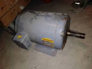 lot 204 image: Baldor Electric Motor 5 HP