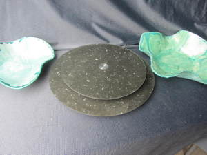 lot 275 image: Turntables, Folded Bowls