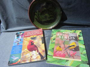 lot 196 image: Bird Books & Plate