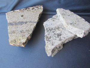 lot 220 image: Oil Lamp Granite Slabs