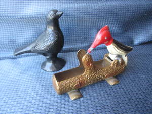 lot 228 image: Woodpecker Toothpick Bird