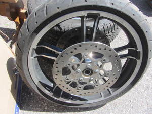 lot 127 image: HD Front TireRim with Rotors