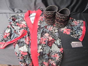 lot 163 image: New Robe, Mukluk Slippers