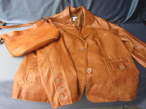 lot 171 image: Relativity Leather Jacket