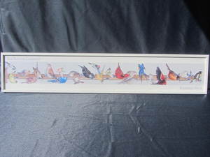 lot 32 image: Songbird Feeder Print
