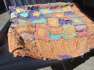 lot 7 image: Patchwork Quilt