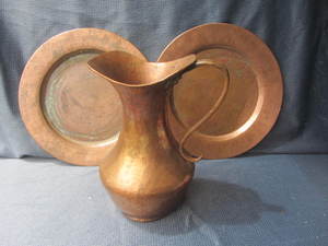 lot 20 image: Copper Plates, Pitcher