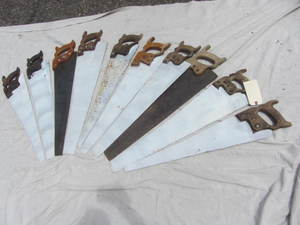 lot 49 image: Carpenter Saws