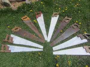 lot 100 image: Carpenter Saws