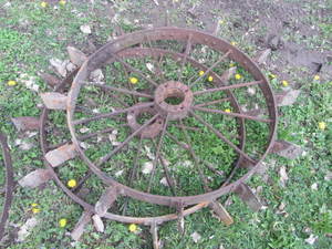 lot 51 image: Steel Wheels, Pair