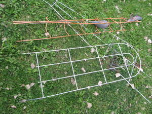 lot 58 image: Trellises, Stakes