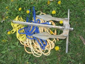 lot 68 image: Anchor, Rope